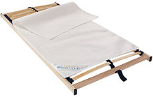 PROCAVE - Coprirete, ideale per rete a doghe, in diverse misure, traspirante, antiscivolo e lavabile, made in Germany, bianco, 80 x 200 cm
