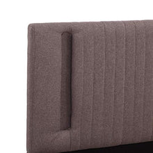 SKM Giroletto con LED Grigio Talpa in Tessuto 140x200 cm (26.15kg)