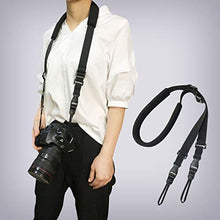 Fgyhty DSLR Tracolla Regolabile SLR Collo della Spalla Cinghia Antiurto Quick Release Sling per Fotocamere digitali