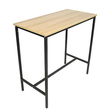 liangge Bar Set, Küchentisch Hohes Set, Bar Set of 1 Tisch + 2 Stühles mit Rückenlehne