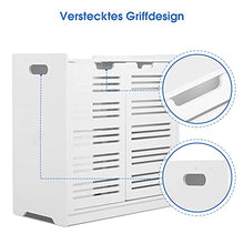 Armadietto da bagno moderno a doppia porta, mobiletto da cucina per bagno con cassetto, 60 x 30 x 60 cm