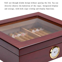 Cigar Humidor, Sigaro Umidificazione della Cassa del Contenitore di Legno Solido Legno di Cedro Humidor Piano di Sigaretta della Vernice (260 * 223 * 65MM),A