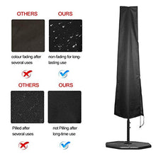 Ombrellone copertura antipolvere impermeabile Ombrello Rod sbalzo di protezione del tessuto di Oxford per il giardino del patio all'aperto Accessori per la casa