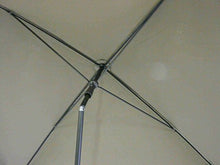 Maffei Art 136q Kronos ombrellone Quadrato cm 200x200, Tessuto PolyMa, Made in Italy. Colore Bianco