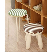 HYLX Cuscino Sedile, Cuscino Sedia, Cuscino Sgabello Rotondo, Cuscino Sedia Floreale Antiscivolo in Cotone Spesso, per Giardino, terrazza Esterna