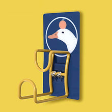 Allacciare Lavabo Gratuita di Hook Punch Bagno lavabo WC Bagagli mensola a Parete Bacino Rack Senza Saldatura Hook (Color : C)