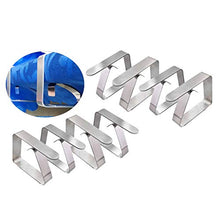 Harilla 8Pcs Clip di Copertura per Tovaglie Morsetti Steel Grip Party Picnic Restaurant Bar 6.5cm