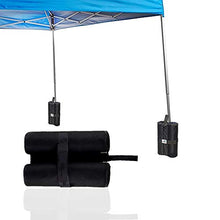 ValueHall 4 Sacchi di Pesi per Gazebo Sacco di Sabbia Supporti per Base di Gazebo e Tende Padiglione Gazebo tendone Rinforzo V7059-1 (Nero)