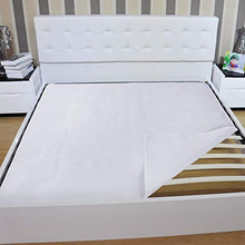 WOLTU MTS02ws05 Coprimaterasso Antiscivolo Traspirante Tappetino Igienico Comfort in Poliestere 160x200cm