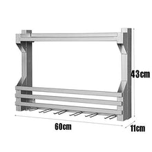 KANJJ-YU Vino del Metallo Rack con mensola del Supporto e Bicchiere di Vino di Vetro Struttura Creativa della Decorazione della casa Galleggiante Rack Vino