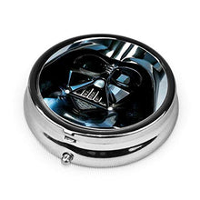 Star Wars - Contenitore porta pillole rotondo portatile per medicina a tre scomparti