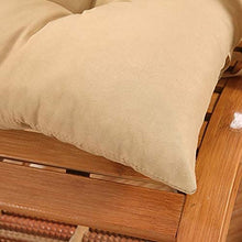 eewopjkj Cuscini per sedie a Dondolo Cuscino per Panca Trapuntato Cuscino per Divano Addensato Cuscino per Divano da Esterno per Interni Cuscini per sedie Pieghevoli in Rattan-Viola 48x120 cm (19x47
