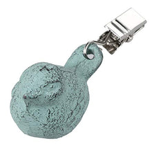 YARNOW Pesi Tovaglia d'Epoca Cast Iron Bird Copertura di Tabella Pesi Heavy Duty Tovaglia Morsetti retrò Uccello Pesi per Interni del Partito Outdoor Picnic 4PCS (Verde)