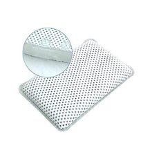 UYZ Cuscino Addensato in PVC Morbido Impermeabile per poggiatesta Spa Cuscino per Vasca con Ventosa per Schienale