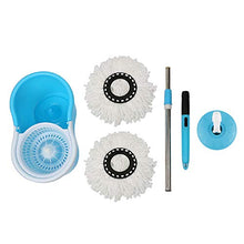 SSAYY Spray Mop Set di Mocio Rotante Magico A 360 ° Testina Girevole per   Secchio in Microfibra con Testina Girevole