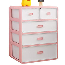 Comodini Comodino Classificato Storage 5-Cassetti Semplice Moderno Multifunzionale Economico Della Casa Rack 34X24X43.5CM FANJIANI (Colore: B)