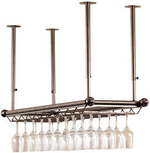 Cremagliera Del Vino Del Metallo Porta Bottiglie E Vetro Scaffale Per Vino- Portabottiglie Da Appendere, Portabottiglie Da Vino, Per Cucina Domestica E Decorazione Bar