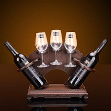 Cremagliera del vino NaNa Wine Rack mogano creative di legno portabottiglie vino europei che vivono decorazione della stanza scaffale calici in legno massello a testa in giù scaffali vino contatore