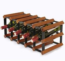 Classico Freestanding bottiglia di vino della quercia di legno Barrel 10 o 15 bottiglie di vino rack stand di legno Cabinet stile vintage Bottle Holder stand di immagazzinaggio Organizzatore controsof