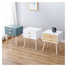 WSZMD Mobili Camera da Letto Biglietto Bedroom Bedroom Bedsideside Bedsideside Bedsidesker Doppio Cassetto Comodino Mobilier di Alta qualità HWC, Comodino (Color : 03)