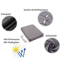 BEDSETS Tenda A Vela Triangolare, HDPE Traspirante, Vela Ombreggiante Triangolare, Tenda da Sole per Esterno,Traspirante per Giardino, Balcone & Terrazza (2.4x2.4x2.4m,Rojo óxido)