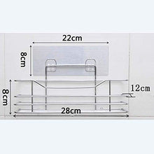 AINIYF Bagno Mensola da Bagno Doccia Organizzatore a Parete in Acciaio Inox Piazza Cesto Punch Torre Gancio Fence Drain (Dimensioni: 500x120mm)