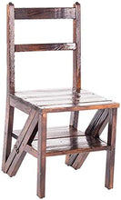 Mirui Sgabello Legno Folding Passo Sgabello Sgabello Scala Domestica scaletta Pieghevole Solida Doppia di Legno Uso Multifunzione Risparmiare Spazio, Peso 100kg Bearing (Size : 72x140x87cm)