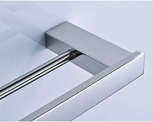 Cxcdxd Porta Asciugamani da Bagno, Porta Asciugamani in Acciaio Inossidabile 304, Porta Asciugamani da Bagno, Porta Asciugamani Doppio, Porta Asciugamani in Acciaio Inossidabile (Dimensioni: 50 cm)
