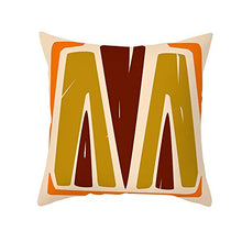 Federe Cuscini Divano 45X45,Fodere Per Cuscini Con Stampa A Strisce Geometriche Retrò, Fodera Per Cuscino Lombare Per Divano Da Soggiorno Per Ufficio Auto, Set Di Articoli Per La Decorazione Della Ca