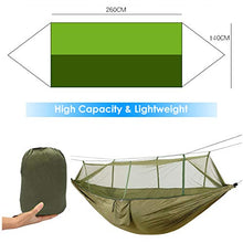 OhhGo Amaca da Campeggio Portatile da Viaggio All'aperto da Viaggio con Zanzariera per Due Persone