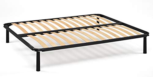 Talamo Rete Ortopedica 13 Doghe Made in Italy 180X200 Multistrato di Betulla-H 28 CM, 180 X 200