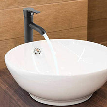 Rubinetto miscelatore in acciaio inox nero opaco, resistente alle perdite, per lavabo caldo e freddo, moderno miscelatore monocomando per lavabo con soffietto morbido