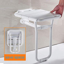 LYLSXY Sgabelli da Bagno, Doccia Pieghevole Sedile da Bagno da Bagno per Vasca da Bagno Sgabello da Bagno Sgabello, con Gambe Di Supporto, Carico Di 350 Libbre (Bianco, Giallo),Bianca