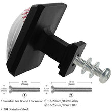 Baseball sportivo 3 PCS Pomelli per Porta, Pomolo per Mobile, Pomelli per Mobili con Viti, Maniglia per Armadietto, Pomelli per Porta, Pomelli per Cassetti per Porta, Armadio, Cassetto e Credenza