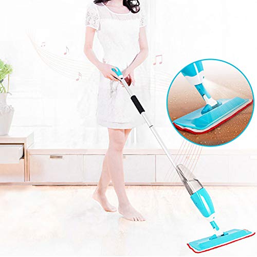 SSAYY Spray Mop 1Pc Utensili per La Pulizia Mop Multifunzione A Spruzzo d'Acqua per Vari Tipi di Pavimento per La Casa 2 Colori
