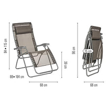 Lafuma RSXA Clip Relax, Grafite, Standard