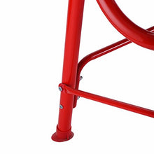 RELAX4LIFE Altalena da Giardino per Bambini con Baldacchino, con 2 Cinture di Sicurezza, 2 Posti, Colore Rosso, 112x75x108 CM