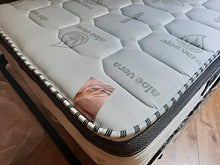 SARDAMATERASSI Letto singolo senza contenitore in similpelle bianco, elegante + rete a doghe in legno di faggio + materasso memory 22 cm sfoderabile + guanciale in fibra 3D