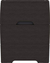 Duramax Woodgrain Durabox - Contenitore in plastica per Esterni e mobili da Giardino, Colore: Grigio