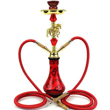 GSYH Creativo Shisha Set, Arabo Narghilè Bar Doppio Tubo Shisha per Il Partito di Sala (Senza nicotina),B