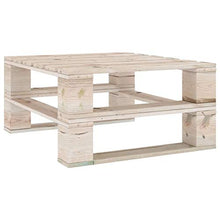 Tidyard Tavolo da Giardino in Pallet in Legno di Pino Impregnato,Tavolo da Giardino,per Balcone, Giardino o Terrazzo