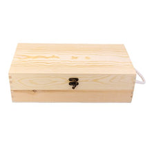 35 * 19 * 10cm Doppio Bottiglia Caso Carrier Casella Vino Cassa Di Legno Arredamento Migliore Regalo