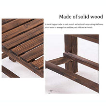 Panchine da parco in legno massello, sgabelli lunghi da esterno, panchine da balcone ispessite e allargate, panchine da cortile anticorrosive e resistenti al sole, per giardino / veranda / balcone