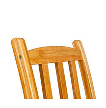 Sedute multifunzionali, 2 pz robusti sedie da pranzo in bambù sedie di legno sedie da pranzo sedie da pranzo sedie da esterno per portico, a bordo piscina, patio, giardino, balcone, cortile, arredamen