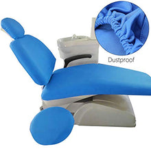 KINTRADE 4 Pezzi/Set Copertura per Poltrona odontoiatrica Lavabile in Polvere Antipolvere Sgabello Sedile Schienale Cuscino Copri Cuscino