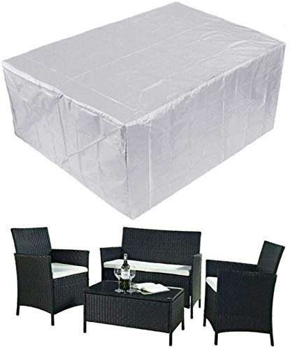 N / A 20Size Copertura Antipolvere Impermeabile Arredamento Esterno Divano, Poltrona, Tavolo Coperto Giardino con Patio di Protezione Pioggia Neve Coperte per la Protezione, a 270x180x8.