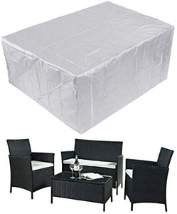N / A 20Size Copertura Antipolvere Impermeabile Arredamento Esterno Divano, Poltrona, Tavolo Coperto Giardino con Patio di Protezione Pioggia Neve Coperte per la Protezione, a 270x180x8.