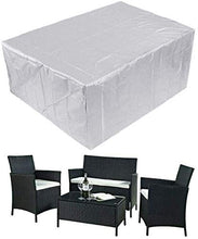 N / A 20Size Copertura Antipolvere Impermeabile Arredamento Esterno Divano, Poltrona, Tavolo Coperto Giardino con Patio di Protezione Pioggia Neve Coperte per la Protezione, a 230x165x8.
