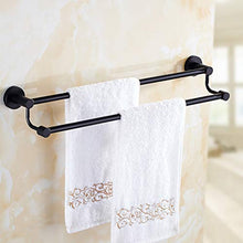 Yardwe - Portasciugamani doppio da bagno, in acciaio inox, con montaggio a parete, da cucina, da 50 cm