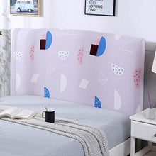 Copri Testata Letto per Matrimoniale Queen Elastico Fodera per Testiera Letto Testiera in Legno/Pelle Copertura per Protezione Coperchio per Decorazione Schienale,P-HeadboardLength：200-220cm